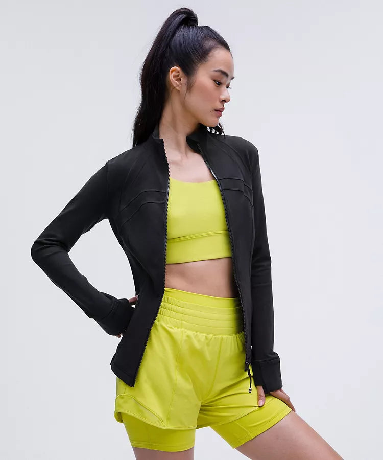 Define Jacket & High Rise Align Pant (Black)