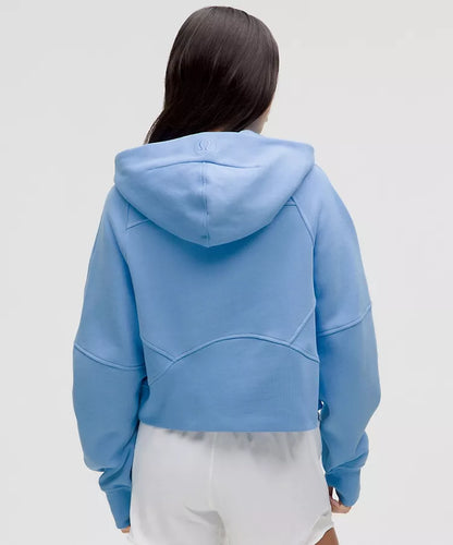 A Scuba Oversized Half-Zip Hoodie (Aero)