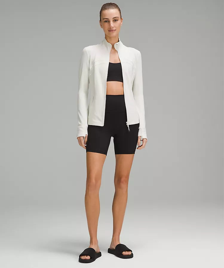 Define Jacket & High Rise Align Pant (White)