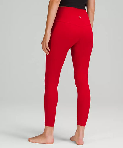 Define Jacket & High Rise Align Pant (Red)