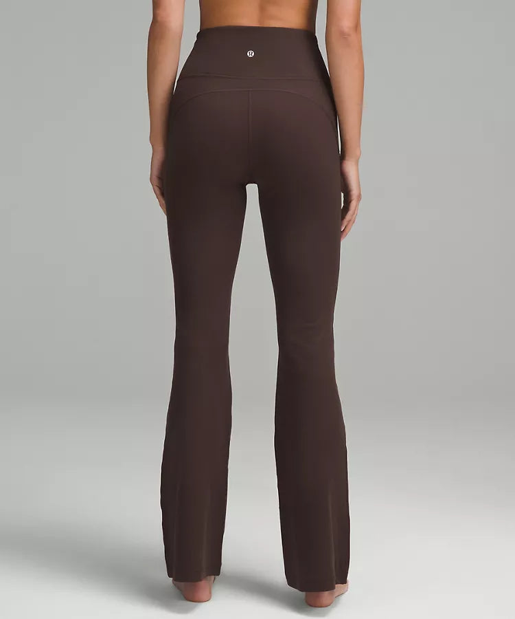 Define Jacket & High Rise Flared Align Pant (Brown)