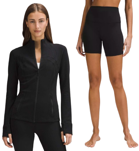 Define Jacket & Align Shorts 8" Set (Black)