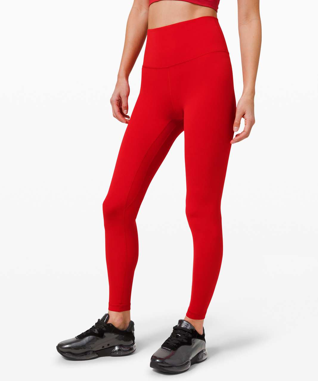 Define Jacket & High Rise Align Pant (Red)