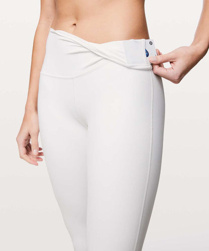 Define Jacket & High Rise Align Pant (White)