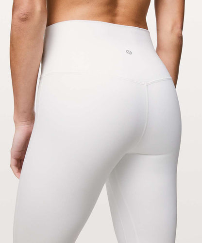 Define Jacket & High Rise Align Pant (White)